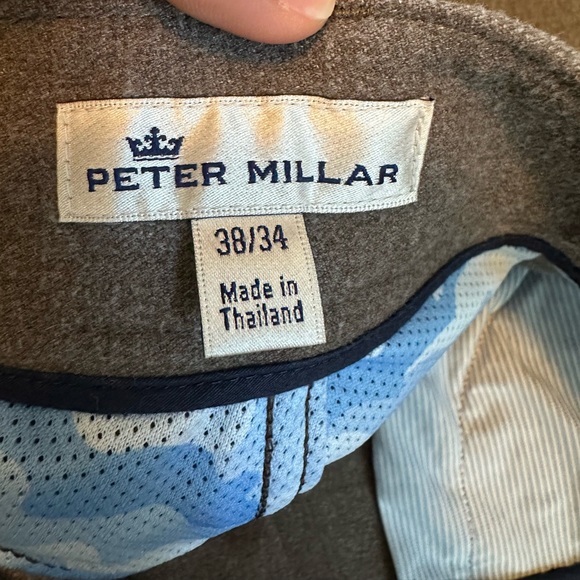 Peter Millar Mens Crown Sport Asheboro Flannelite Five Pocket Pant (Size 38x34) - Picture 6 of 11